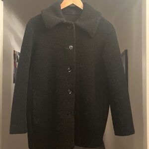Uniqlo black coat